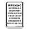 Signmission Safety Sign, 18 in Height, Aluminum, 12 in Length, Equine - Pennsylvania A-1218 Equine - Pennsylvania - alternate 1